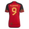 Oficiální Fotbalový Dres Belgie Lukaku 9 Domácí Mistrovství Světa 2022 pro Muži